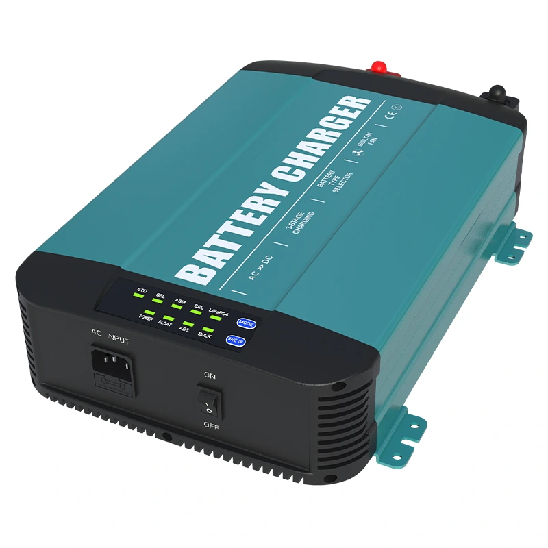 Chargeur de batterie intelligent 12 V 60 A. Chargeur de batterie intelligent 12 V 60 A.